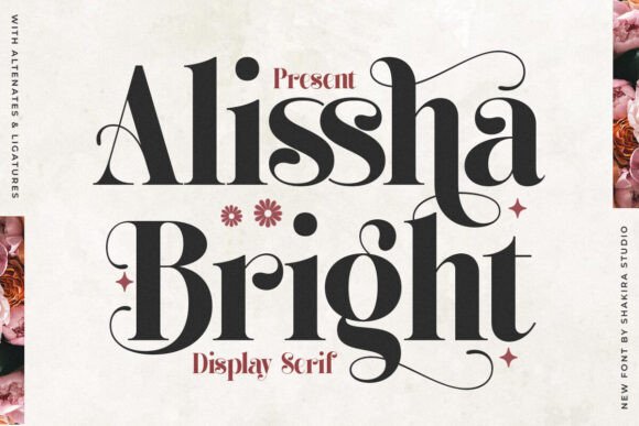 Alissha Bright: A Modern Display Serif That Elevates Digital Branding
