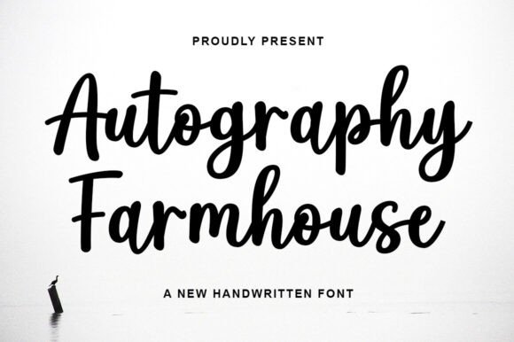 Autography Farmhouse: A Warm, Girly Script Font for Real Branding