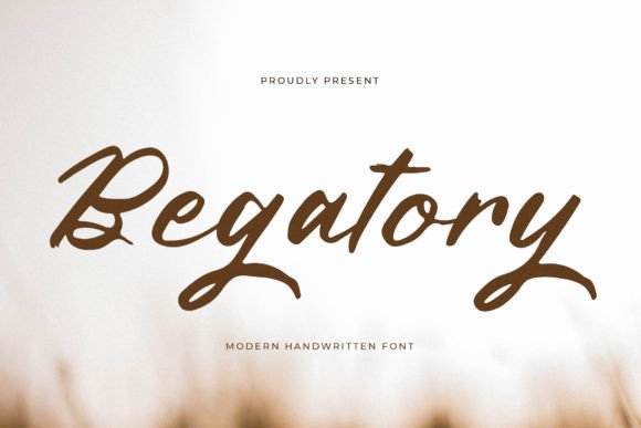 Begatory: A Modern Handwritten Font for Scroll-Stopping Brand Content