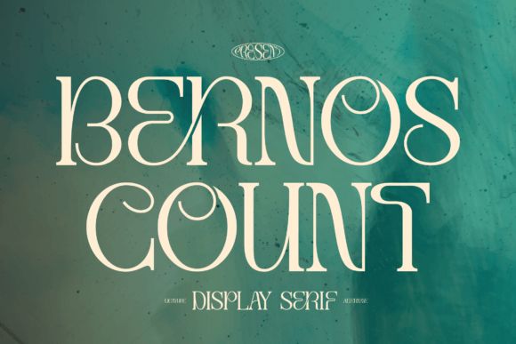 Bernos Count: A Serif Font That Elevates Handmade Design