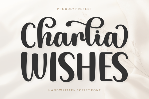 Charlia Wishes: A Bold Script Font That Elevates Campaign Headlines