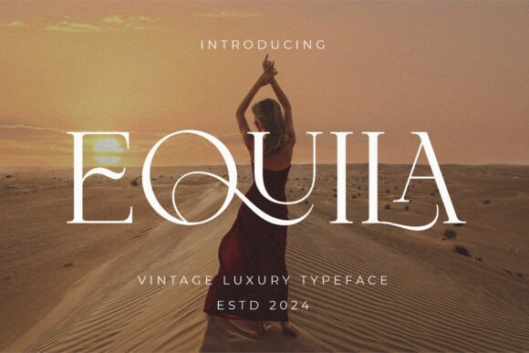 Equila: A Serif Display Font That Elevates Real Branding Work