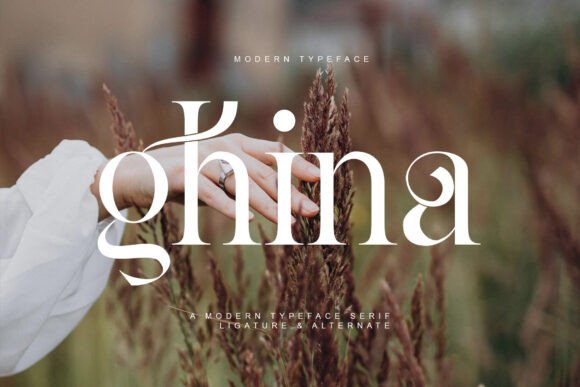Ghina Serif Font for Professional Branding