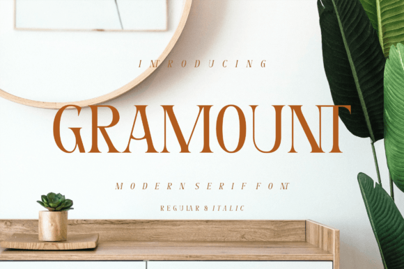 Gramounth: A Bold Serif Font for Scroll-Stopping Marketing