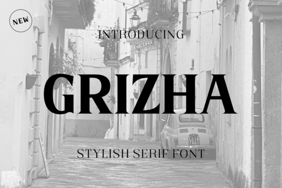 Grizha: A Sophisticated Serif for Thoughtful Branding