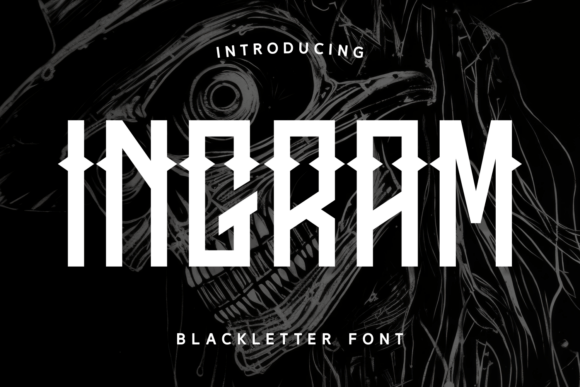 Ingram Blackletter Font for Handmade Creators