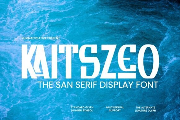 Kaitszeo: A Bold, Clean Sans Serif for Campaign Headlines