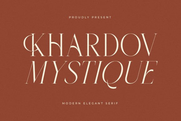 Khardov Mystique: A Serif Font for Thoughtful Editorial Moments