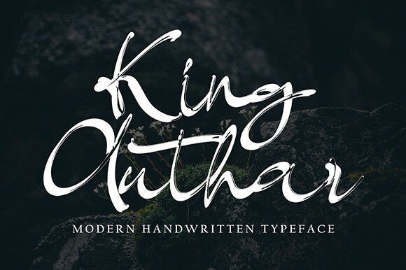King Authar: A Confident Script Font for Real Small Businesses