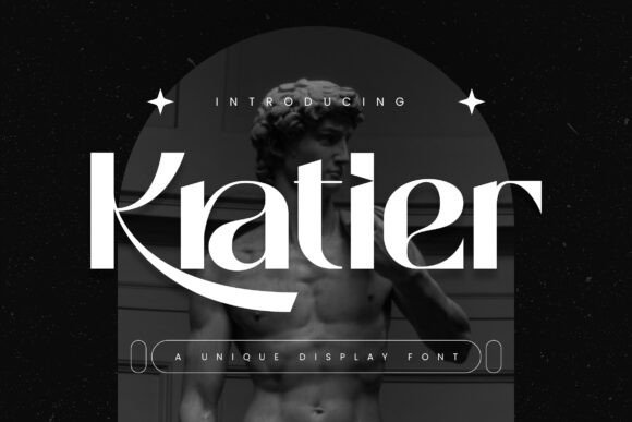 Kratier: A Serif Font That Commands Attention