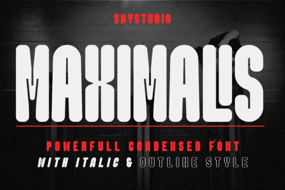 Maximalis: A Confident, Condensed Sans Serif for Editorial Impact