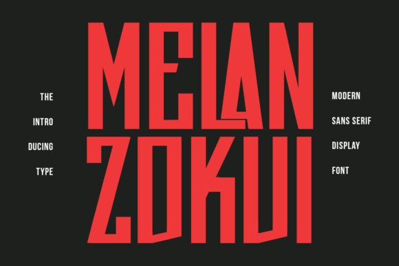 Melan Zokui: A Clean, Confident Sans Serif for Handmade Brands