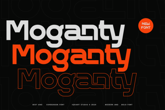 Moganty: A Bold Sans Serif Font for Campaign Headlines That Cut Through the Feed