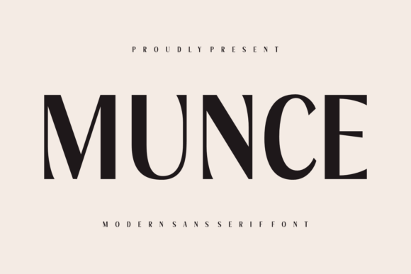 Munce: A Clean Sans Serif for Real Branding Work