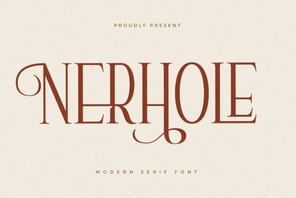 Nerhole: A Serif Font That Elevates Campaign Headlines