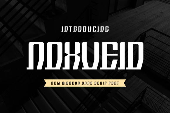 Noxveid: A Bold, Authentic Sans Serif Display Font