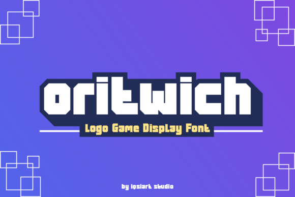 Oritwich: A Bold, Modern Display Font for Small Business Branding