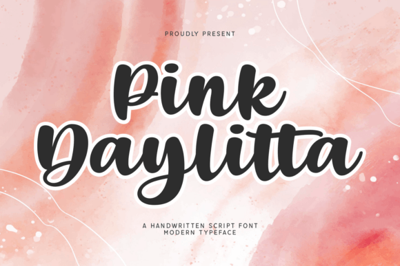 Pink Daylitta: A Playful Script Font That Makes Your Brand Feel Like It’s Smiling