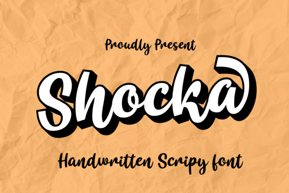 Shocka: A Bold Script Font That Actually Works in Real Branding