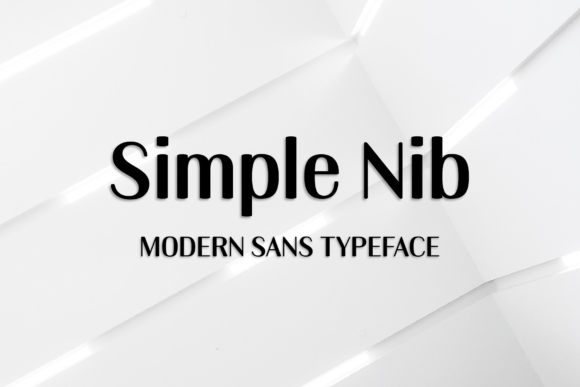 Simple Nib: A Modern Serif Font That Cuts Through the Feed