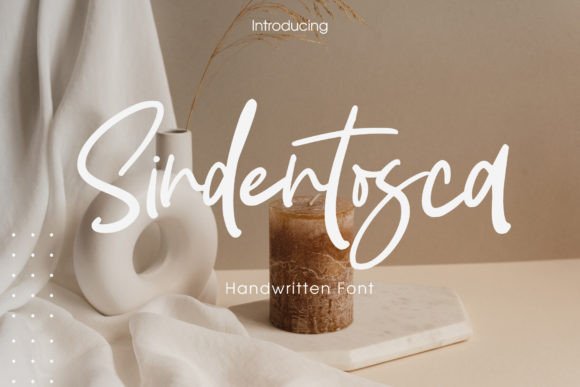 Sindentosca: A Handwritten Font That Feels Human, Not Handed-Down