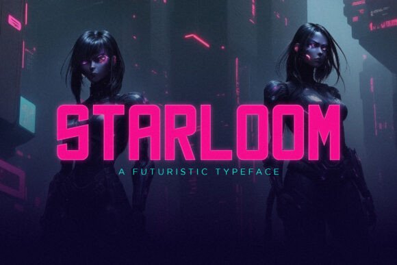 Starloom: A Futuristic Sans Serif for Bold Brand Moments